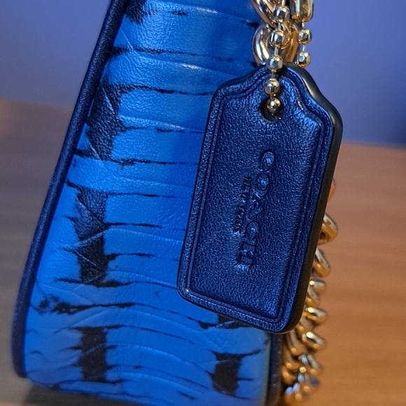 Coach Snake Print Shoulder Bag - Picture 5 of 7